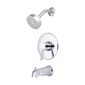 Olympia Faucets Single Handle Tub/Shower Trim Set, Wallmount, Polished Chrome T-2370